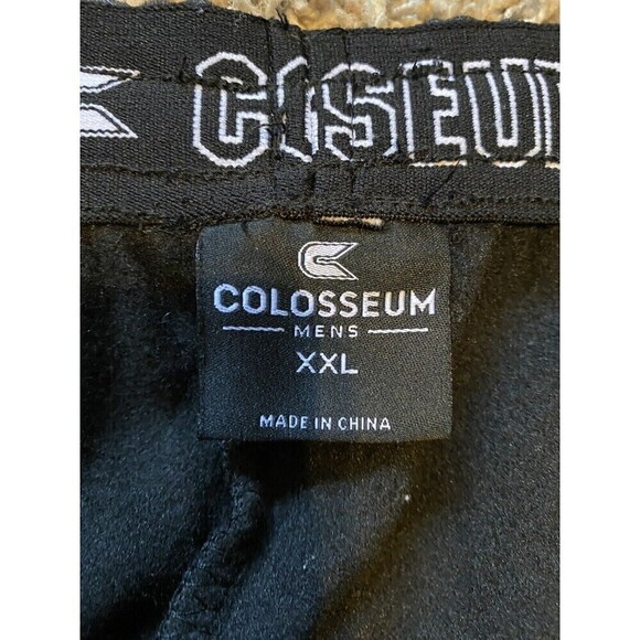 Mizzou Tigers Missouri Sweatpants Colosseum Men's XXL Heathered Gray Drawstring - Picture 5 of 10